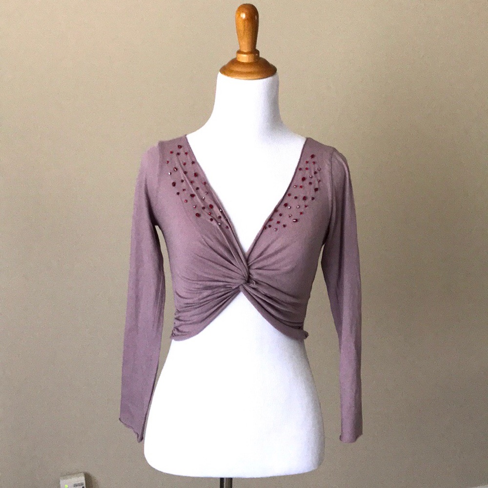 NWT Anthropologie Cropped Ballerina Top by Velvet